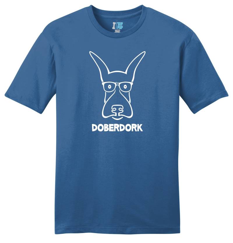 Doberdork, Hip Dobermann Pinscher Themen T-Shirt, Hundebesitzer Shirt Doberdork, Hip Dobermann Pinscher Themen T-Shirt, Hundebesitzer Shirt von SupPupCo