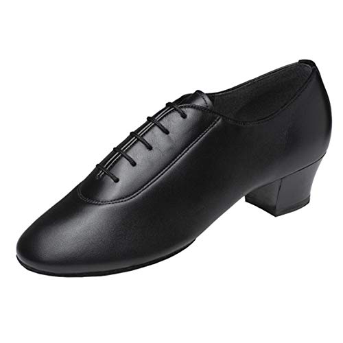 Supadance - Herren Latein Tanzschuhe 8000 - Leder Schwarz - Weit - 3,8 cm Latein [UK 8] von Supadance