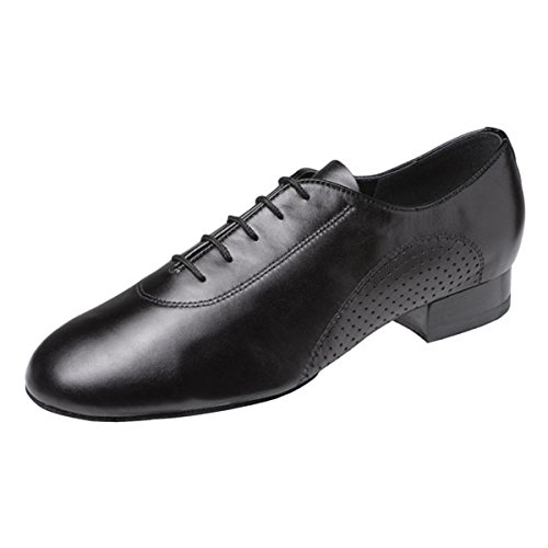 Supadance - Herren Standard Tanzschuhe 5200 - Leder Schwarz - Weit - 2,5 cm Standard [UK 11] von Supadance