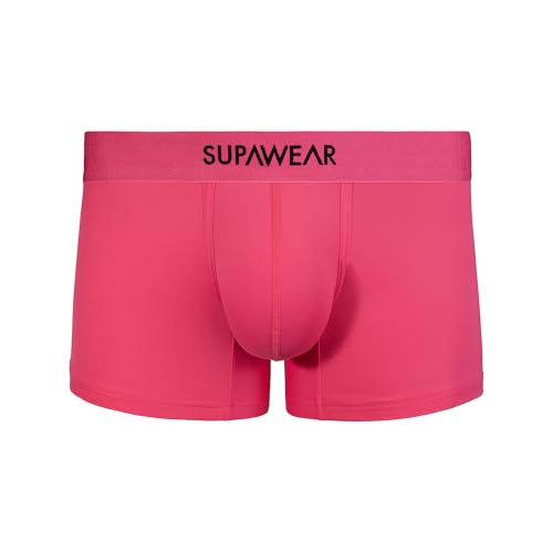 Supawear - Männer Boxer Slip Unterwäsche - Neon Trunk Neon Pink - 1X Größe M von Supawear