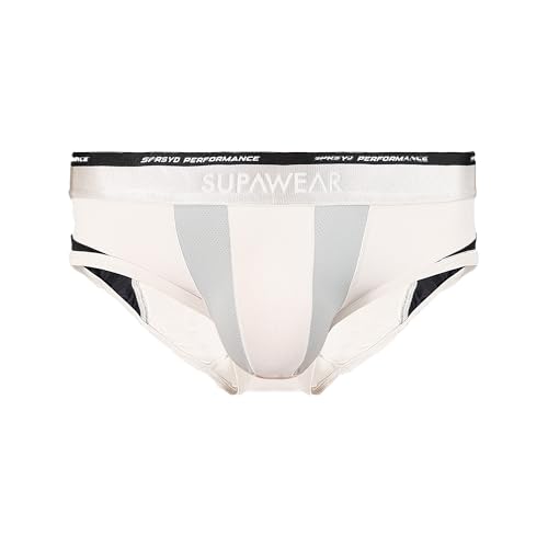 Supawear - Männer Slip Unterwäsche - SPR Verve Brief Pale Grey - 1x Größe M von Supawear