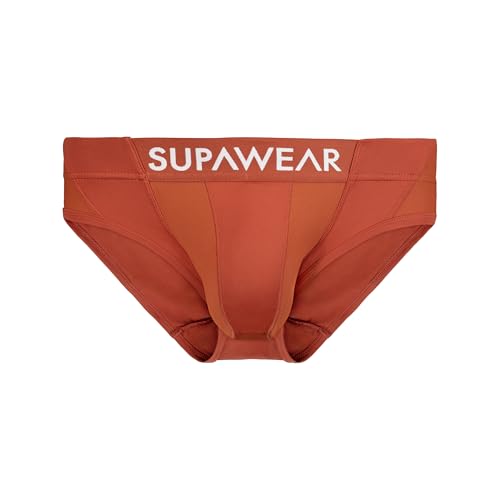 Supawear - Männer Slip Unterwäsche - Vortex Brief Cranberry - 1x Größe L von Supawear