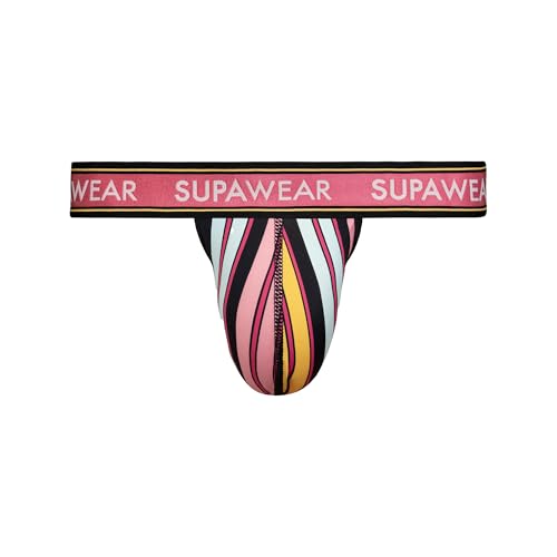Supawear - Männer Thongs Unterwäsche - Sprint Thong Stripes - 1x Größe M von Supawear