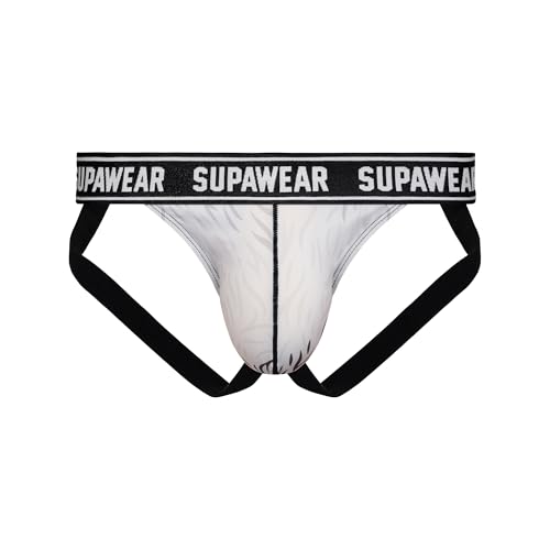 Supawear - Männer Unterwäsche - POW Jockstrap Polar Bear - 1x Größe L von Supawear