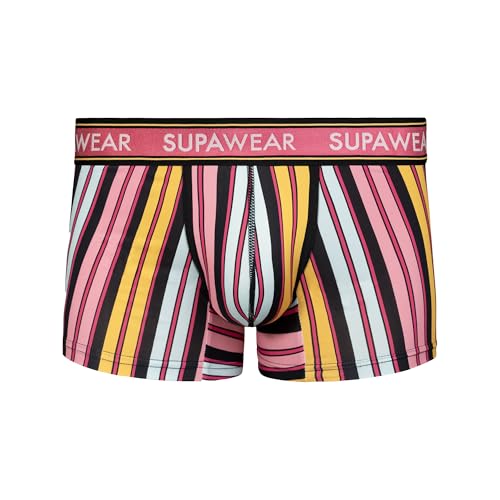 Supawear - Männer Boxer Slip Unterwäsche - Sprint Trunk Stripes - 1x Größe L von Supawear