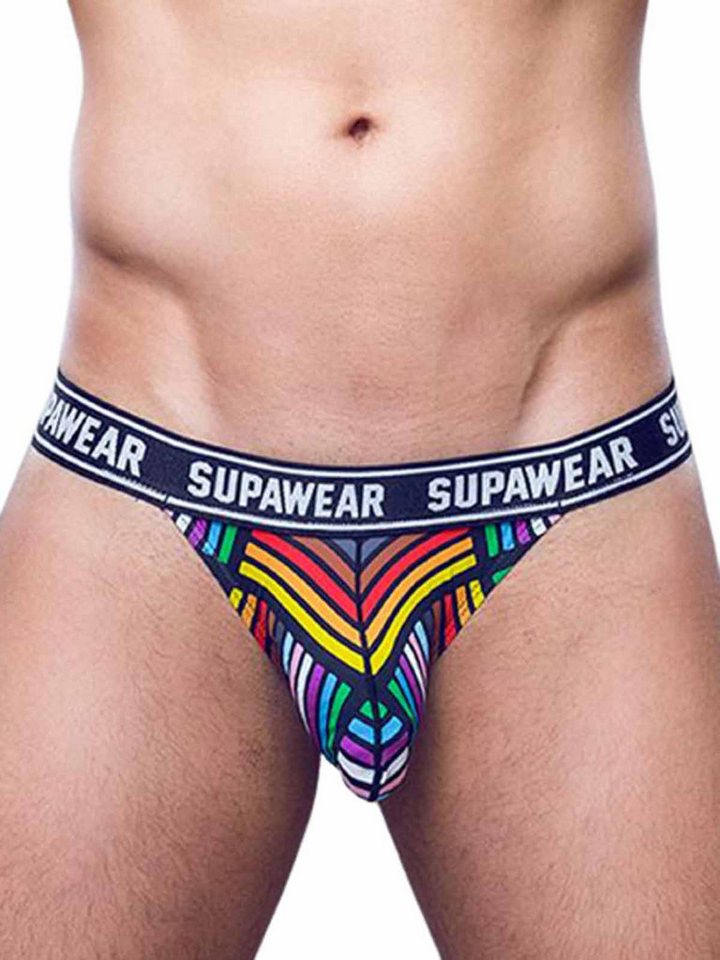 Supawear String Supawear POW Thong Underwear Rainbow von Supawear