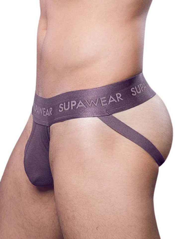 Supawear String Supawear Ribbed Jockstrap Underwear Peppercorn M von Supawear