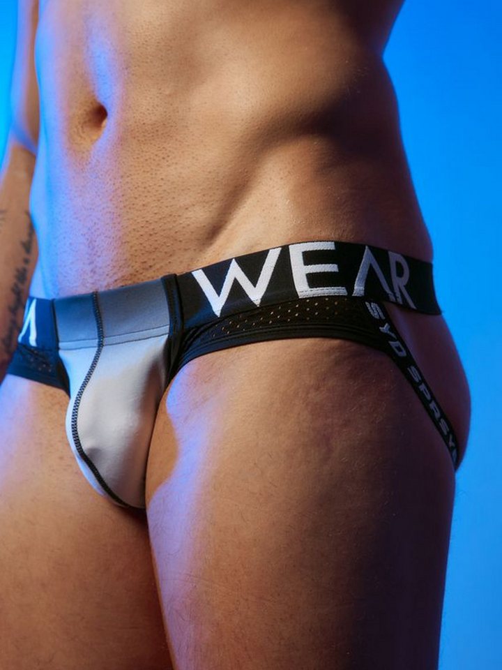 Supawear String Supawear SPR Performance Gradient Jockstrap Underwear Black & White von Supawear