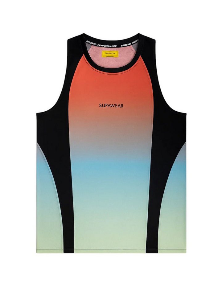 Supawear Tanktop Supawear SPR Performance Gradient Singlet Tank Top Rainbow von Supawear