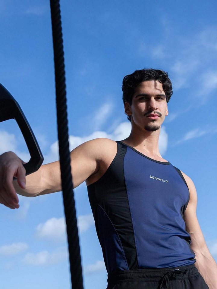 Supawear Tanktop Supawear SPR Performance Singlet Tank Top Blue Ribbon Supawear Tanktop Supawear SPR Performance Singlet Tank Top Blue Ribbon von Supawear
