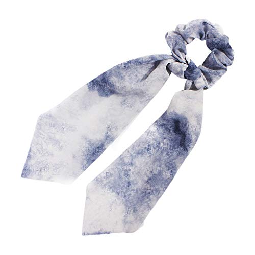 Supefriendly Kreative Tie-Dye Farbverlauf Haar Seil Mädchen Pferdeschwanz Haarschmuck -2 von Supefriendly