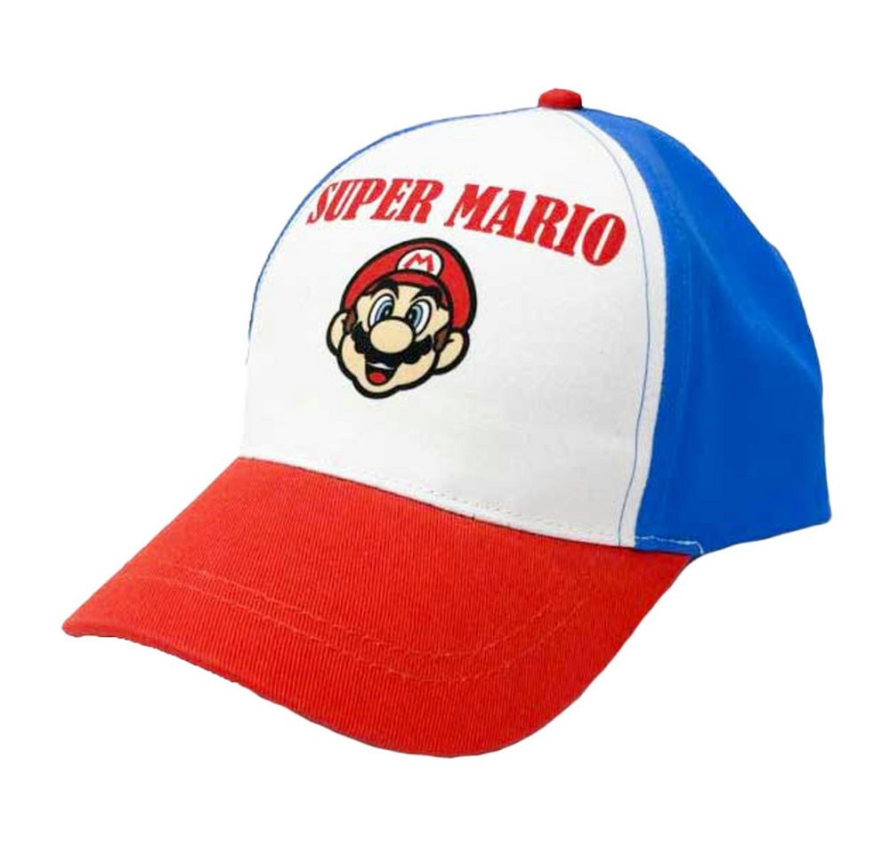 Super Mario Baseball Cap Super Mario Kinder Jungen Basecap Gr. 52 bis 54 von Super Mario