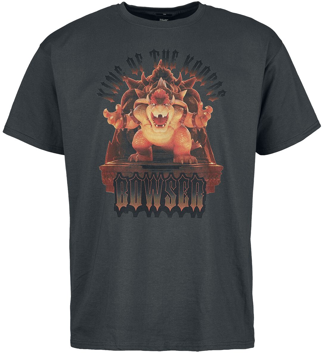 Super Mario Bowser - King Of The Koopas T-Shirt grau in XL Super Mario Bowser - King Of The Koopas T-Shirt grau in XL von Super Mario