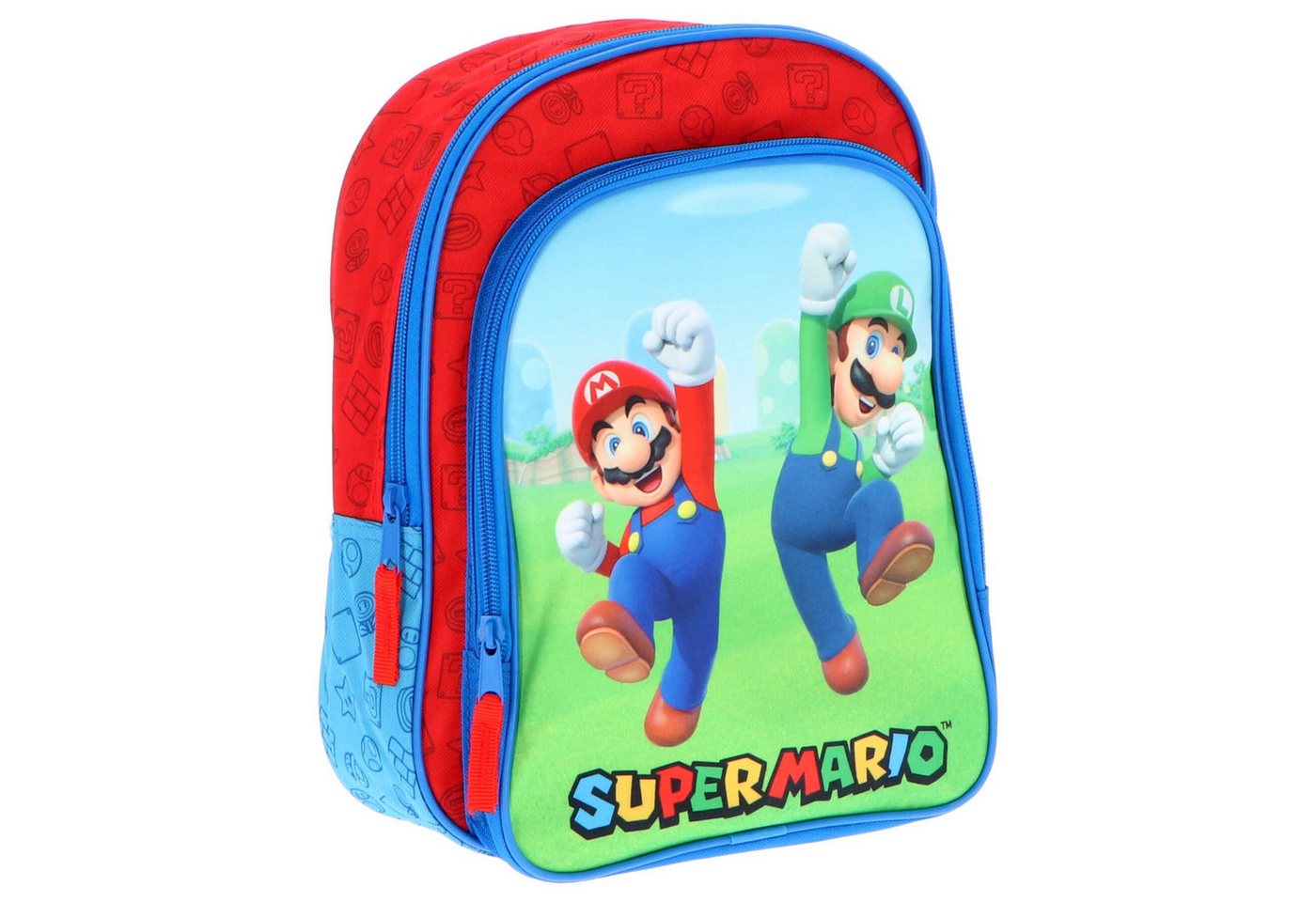 Super Mario Kinderrucksack Kinder Rucksack leicht pflegeleicht und alltagstauglich von Super Mario
