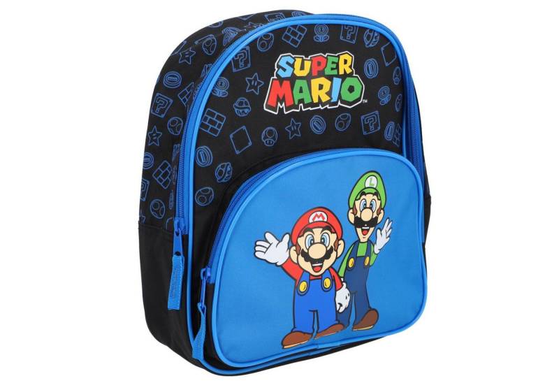 Super Mario Kinderrucksack Kinder Schultasche mit Gaming-Design für Schule & Freizeit von Super Mario