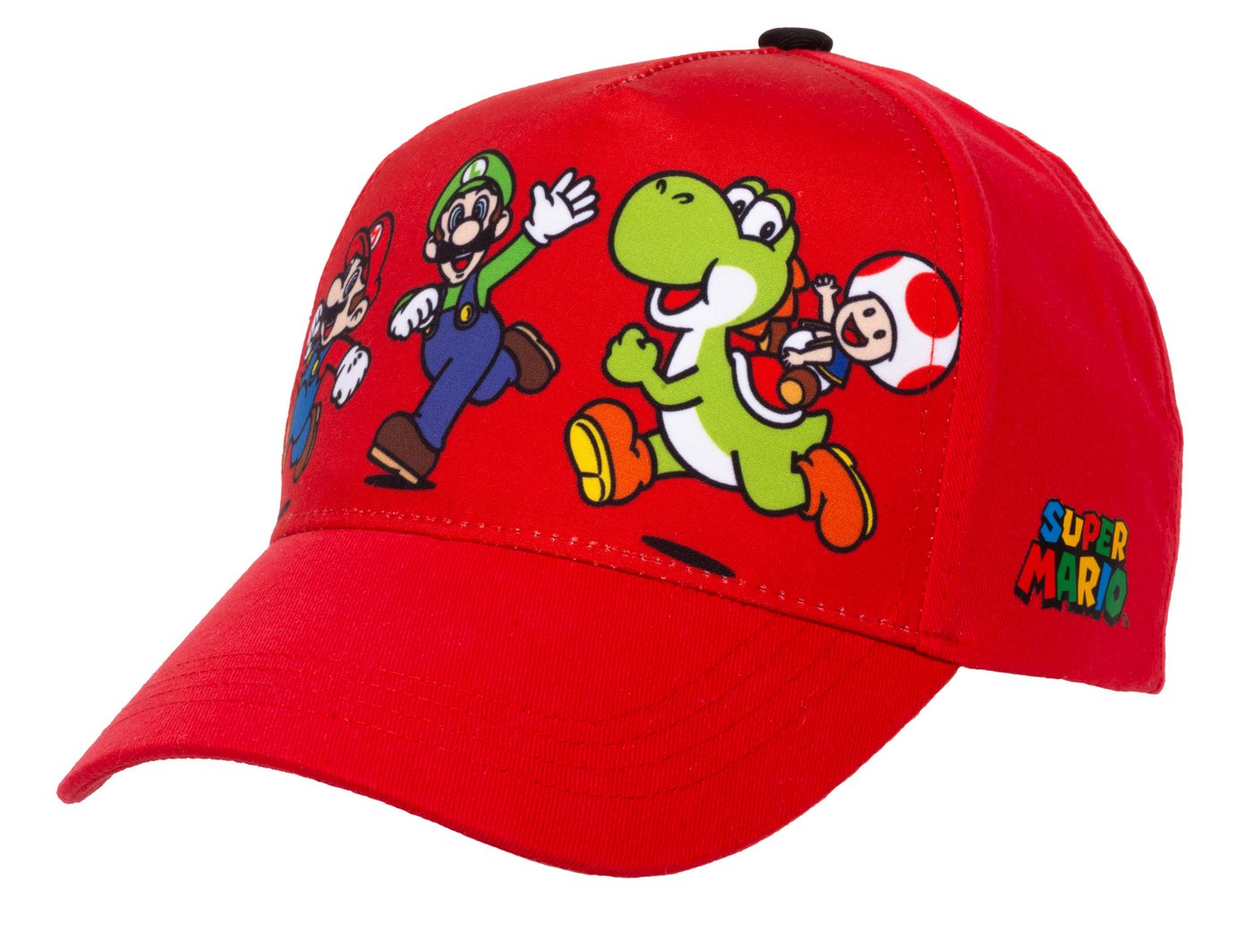 Super Mario Schirmmütze Kappe - Super Mario - Mario Luigi Yoshi Toad (NEU & OVP) von Super Mario