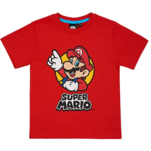 Super Mario T-Shirt (152, Rot) von Super Mario