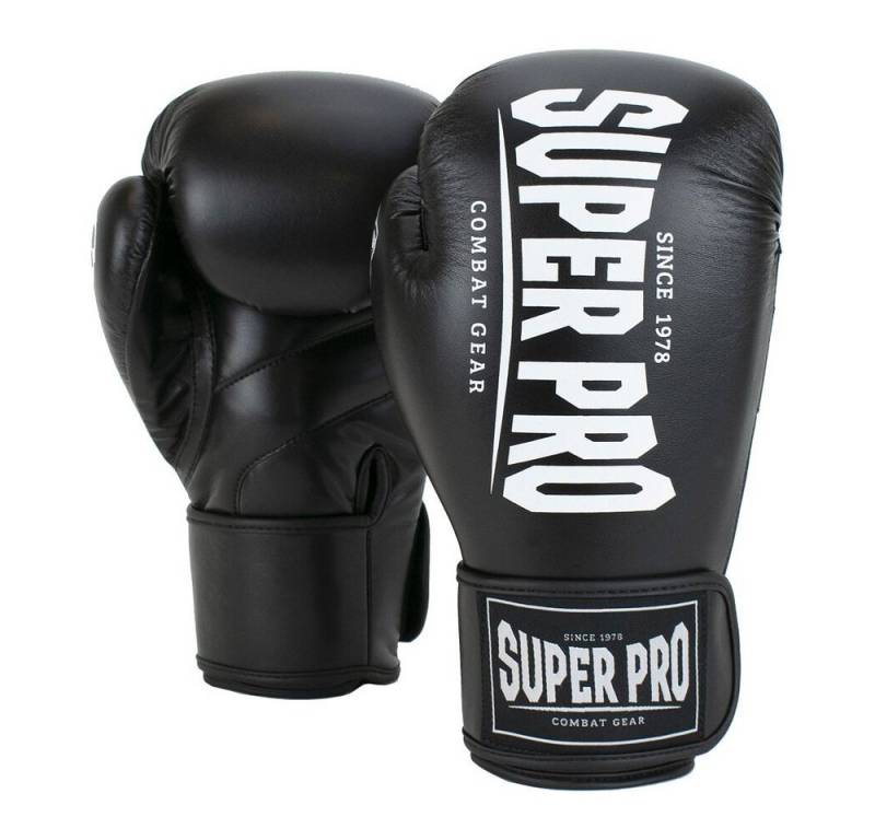 Super Pro Boxhandschuhe Boxhandschuhe Champ, Polsterung aus einem Stück bis zum Handgelenk von Super Pro