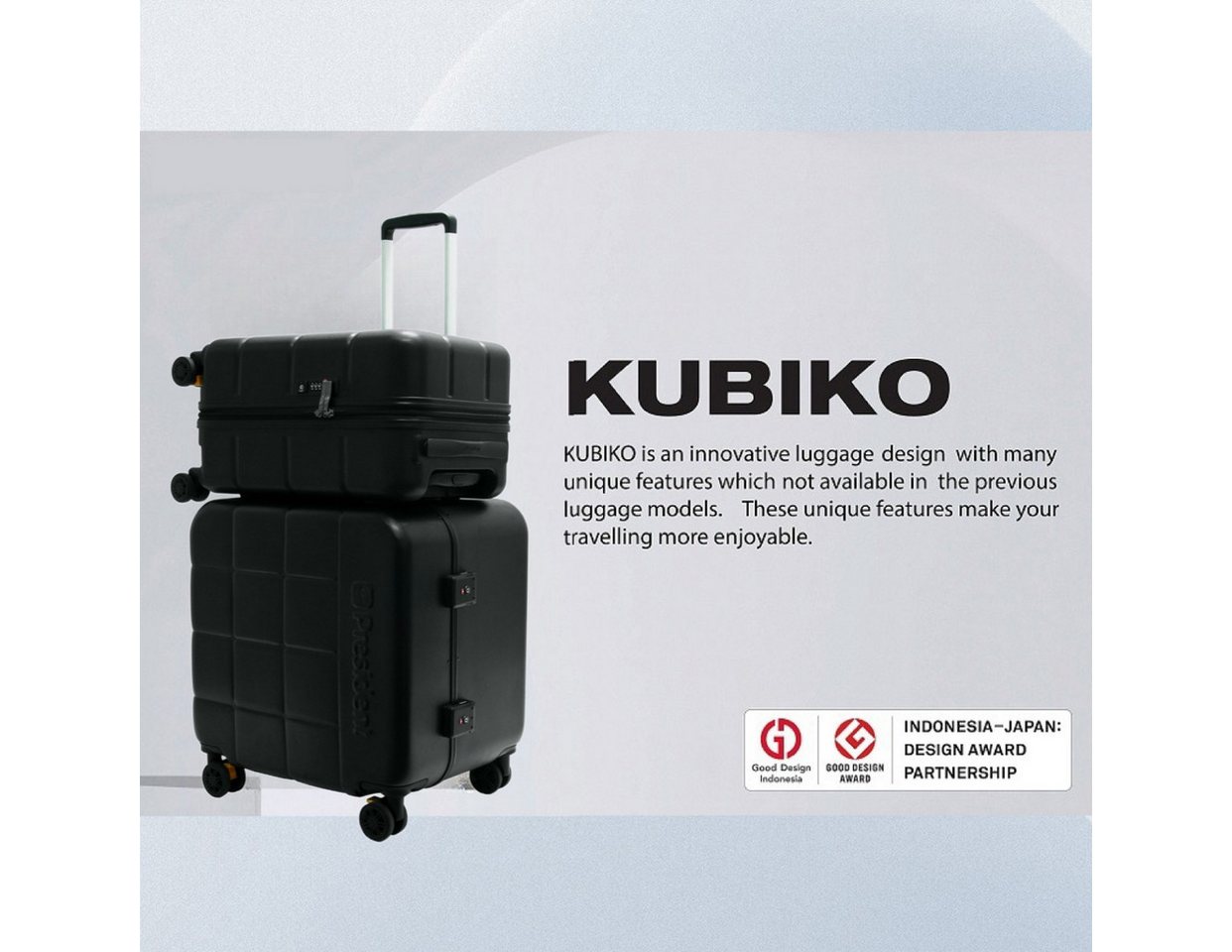 Super Solu Hartschalen-Trolley Hartschalenkoffer aus Smart PC recyceltem Material / Reisekoffer, 4 Rollen, 2er-Set (20''+24), Schwarz, DESIGN AWARD, TSA-Zahlenschloss von Super Solu