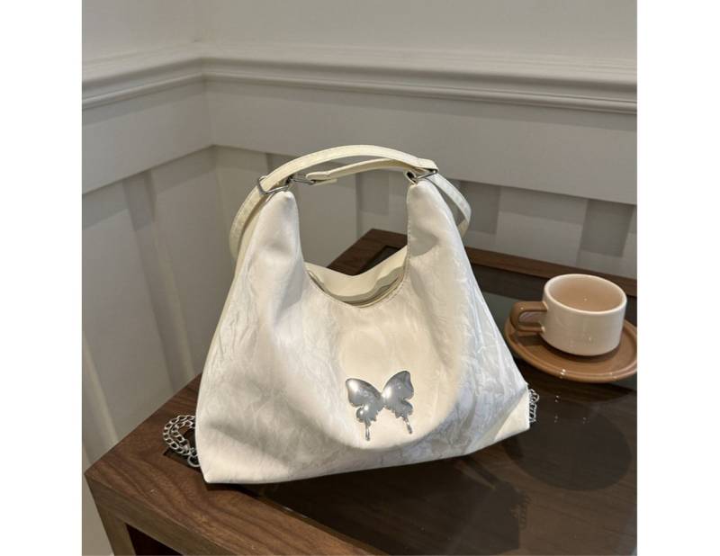 Super Solu Schultertasche Multifunktionale Damen Tasche 3-in-1 mit Schmetterling & Kette (Stück, 1-tlg., B/H/T30/26,5/9cm), 3 Tragemöglichkeiten: Rucksack, Schultertasche und Unterarmtasche von Super Solu