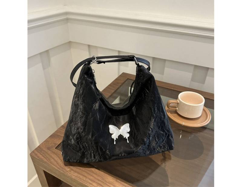 Super Solu Schultertasche Multifunktionale Damen Tasche 3-in-1 mit Schmetterling & Kette (Stück, 1-tlg., B/H/T30/26,5/9cm), 3 Tragemöglichkeiten: Rucksack, Schultertasche und Unterarmtasche von Super Solu