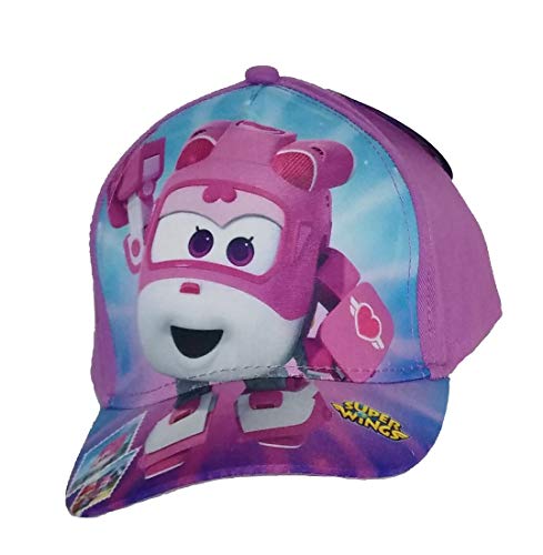 Super Wings Dizzy Kappe Baseball Mädchen Sommer Hut Cap (54, Lila) von Super Wings