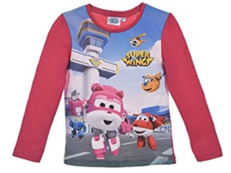 Super Wings Langarmshirt in mehreren Farben Gr.98 von Super Wings