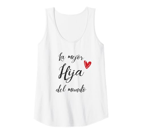 Damen Beste Tochter der Welt Super Muttertag Mama Tank Top von Super regalo de Navidad para la mejor Hija