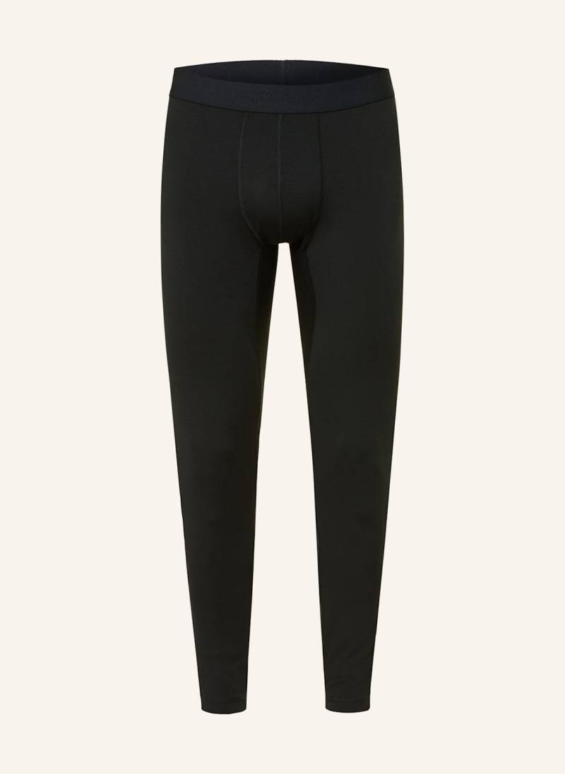 Super.Natural Funktionswäsche-Hose Lux Base Mit Merinowolle schwarz von Super.Natural
