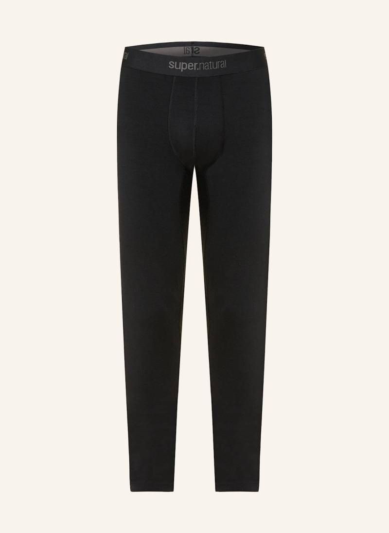 Super.Natural Funktionswäsche-Hose arctic230 Mit Merinowolle schwarz von Super.Natural