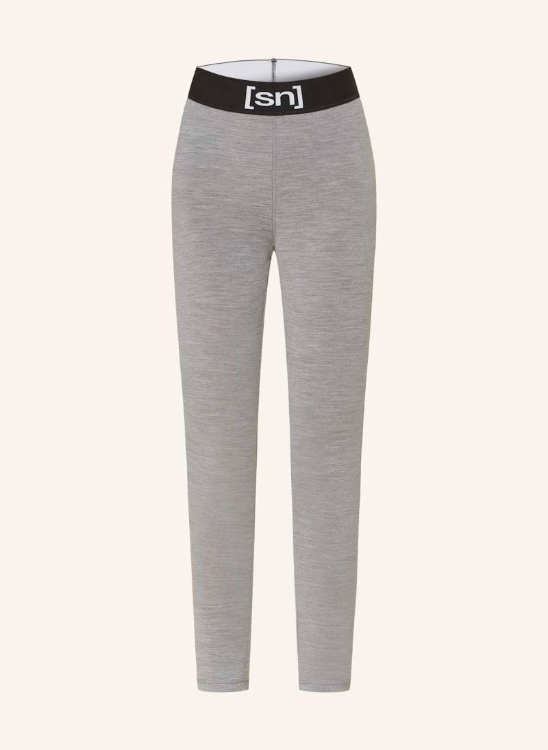 Super.Natural Funktionswäsche-Hose tundra175 Mit Merinowolle grau von Super.Natural
