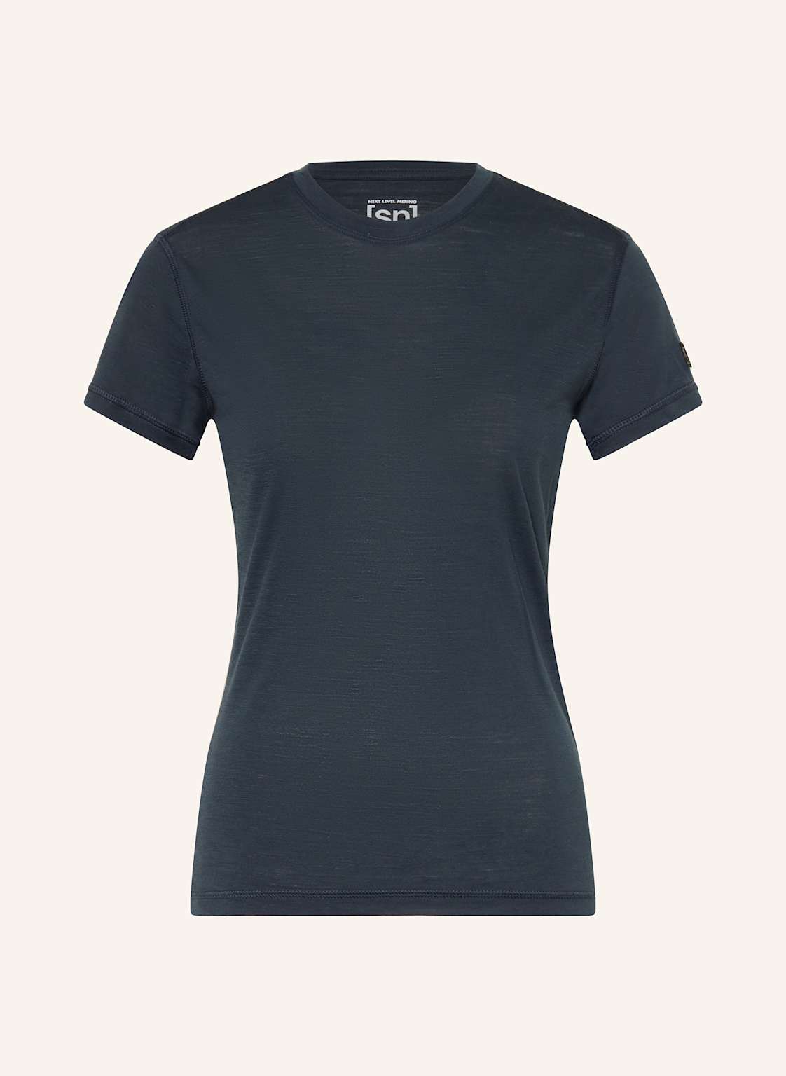 Super.Natural Funktionswäsche-Shirt sierra140 Mit Merinowolle blau von Super.Natural