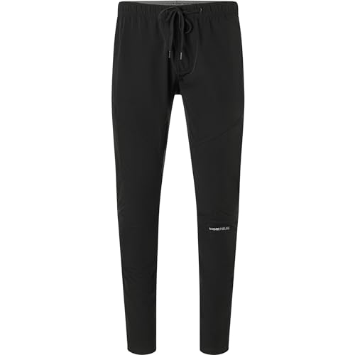 Super.Natural Herren Alpine Active Hose, Jet Black-Jet Black, XL von super.natural