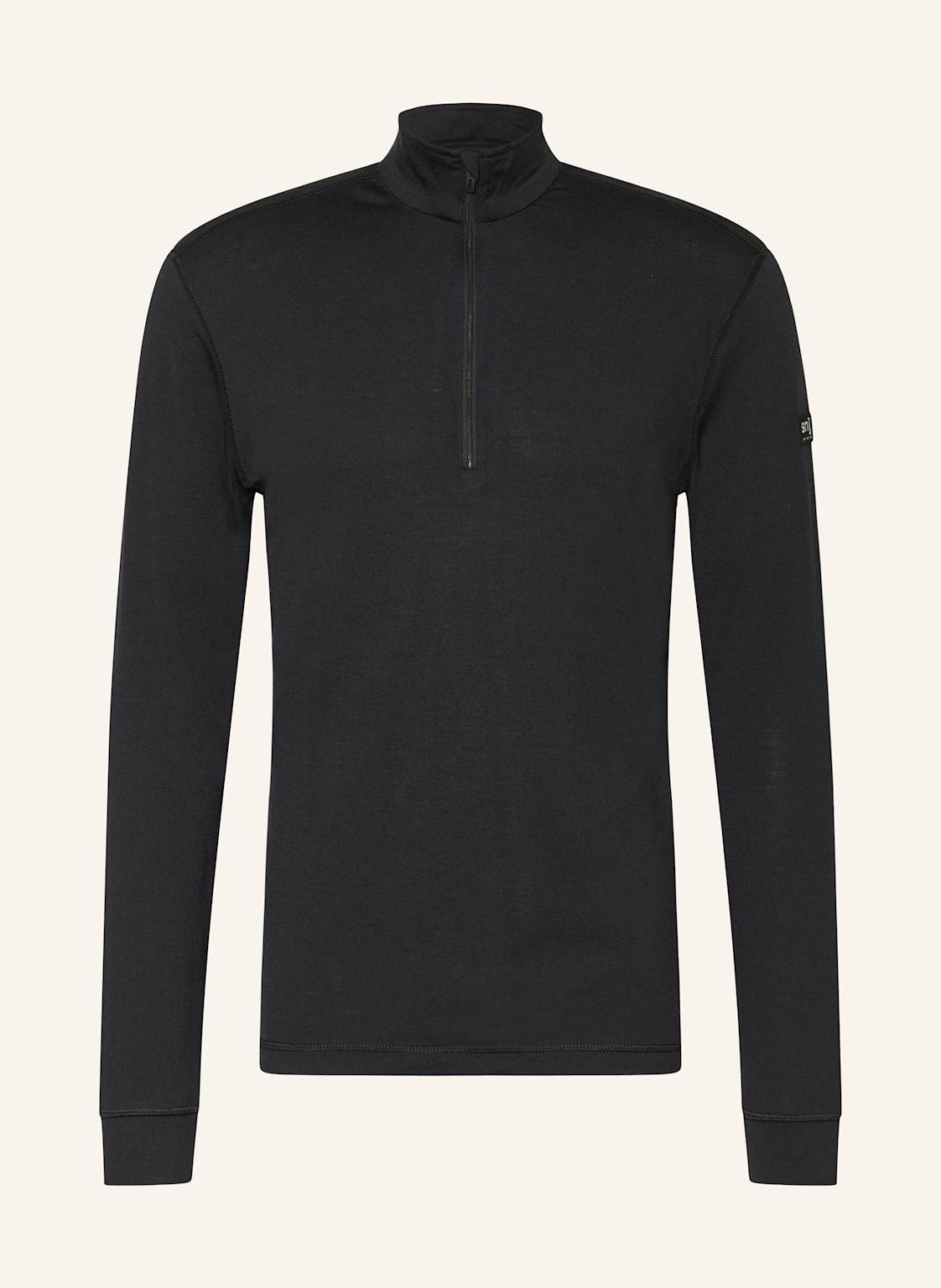 Super.Natural Midlayer arctic230 Mit Merinowolle schwarz von Super.Natural