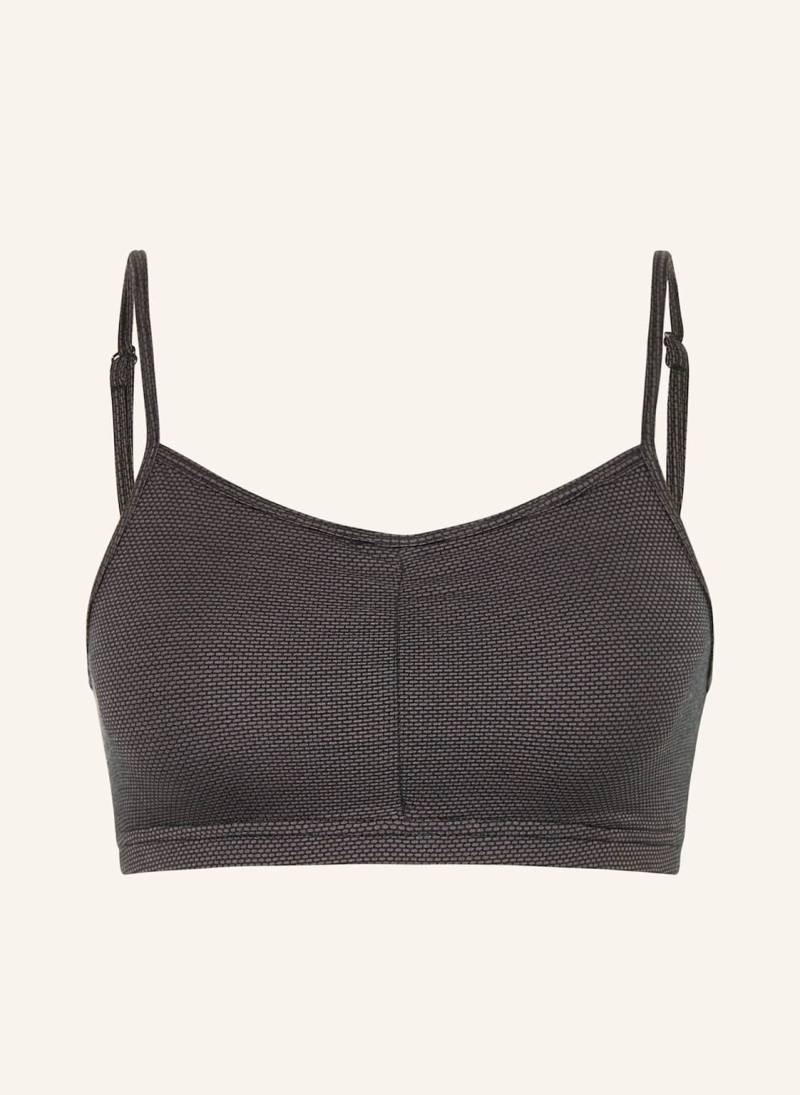 Super.Natural Sport-Bh Air Mit Merinowolle schwarz von Super.Natural