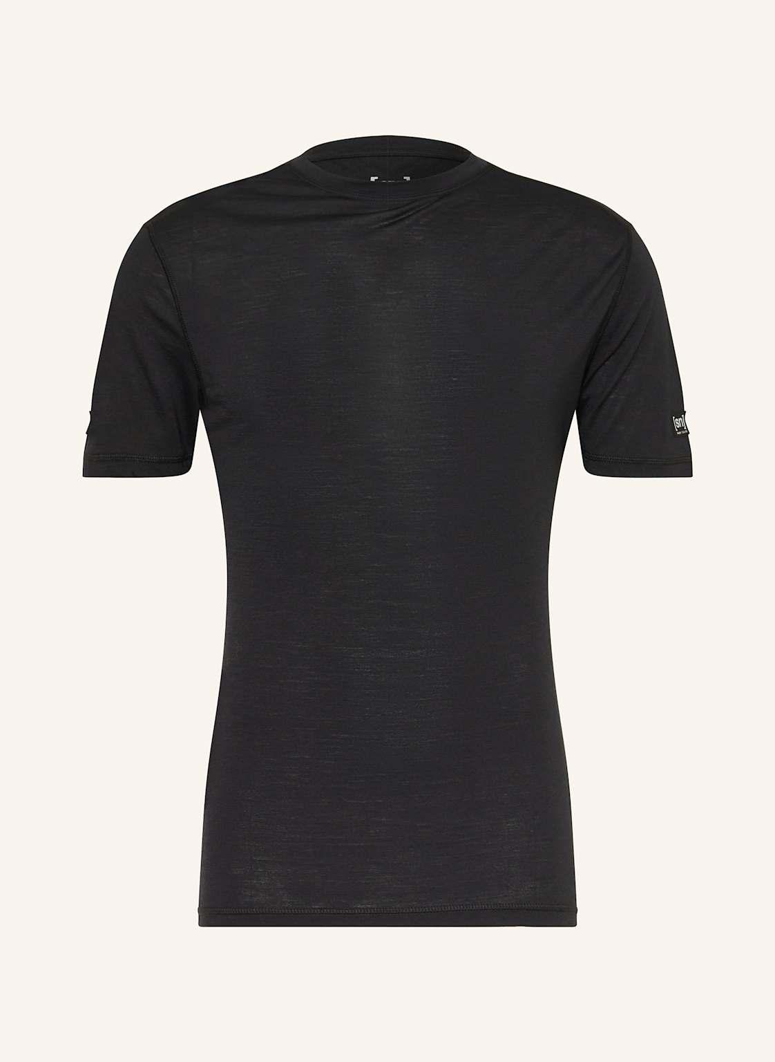 Super.Natural T-Shirt sierra140 Mit Merinowolle schwarz Super.Natural T-Shirt sierra140 Mit Merinowolle schwarz von Super.Natural