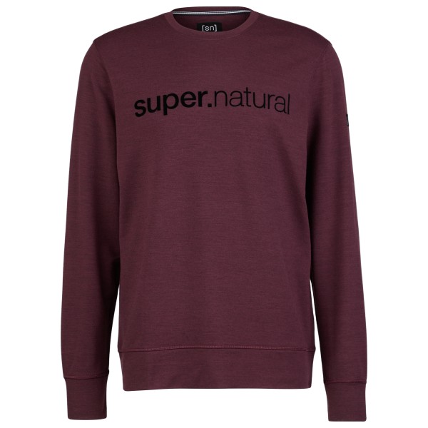 super.natural - 3D Signature Crew - Pullover Gr S rot von Super.Natural