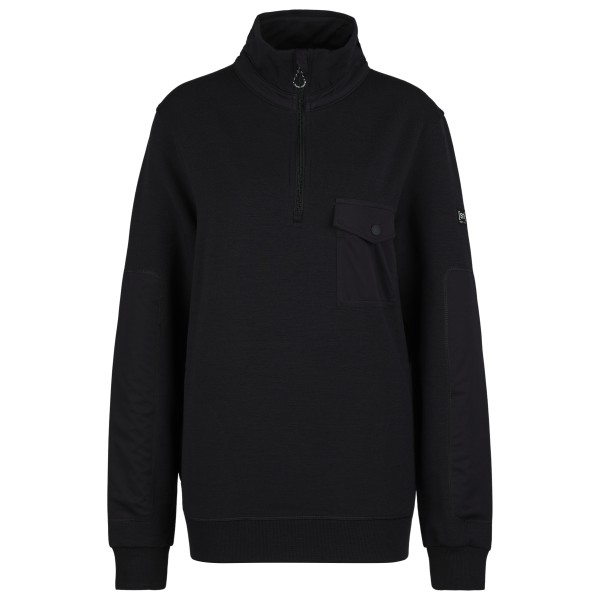 super.natural - Alpine Active Quarter - Pullover Gr S schwarz von Super.Natural