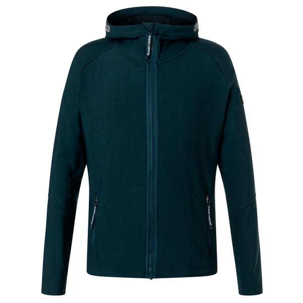 super.natural - Alpine Active Zip Hoodie - Fleecejacke Gr 46 - S blau von Super.Natural