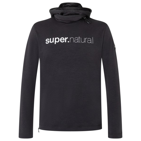 super.natural - Alpine Hooded II - Hoodie Gr XXL grau/schwarz von Super.Natural