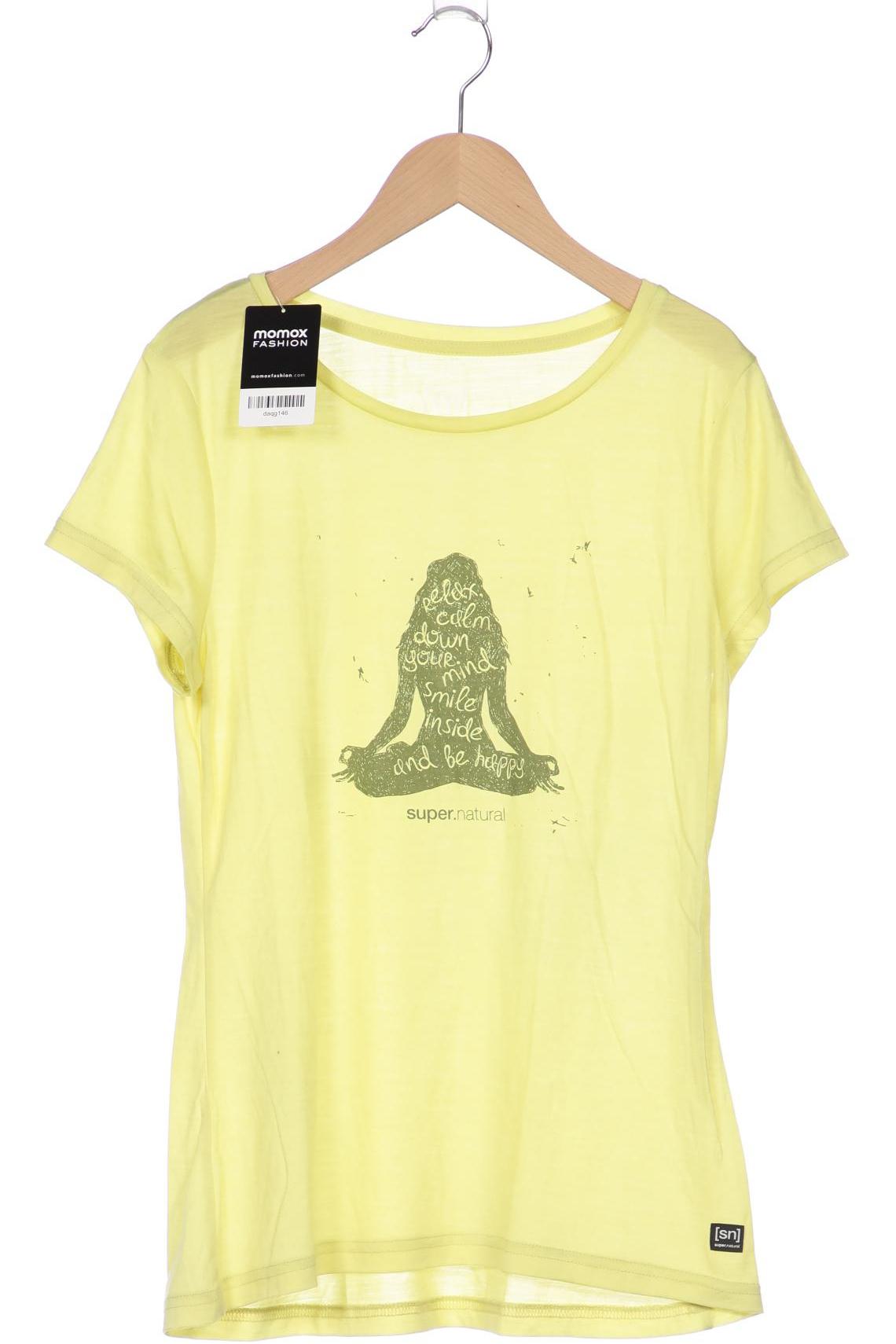 super.natural Damen T-Shirt, gelb von Super.Natural