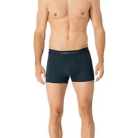 super.natural Herren Trunk blau Schurwollmix unifarben von Super.Natural