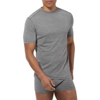 super.natural Herren T-Shirt grau Merinowolle von Super.Natural