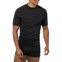 super.natural Herren T-Shirt schwarz Merinowool von Super.Natural