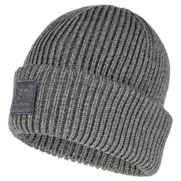 super.natural - Krissini Beanie - Mütze Gr One Size grau von Super.Natural