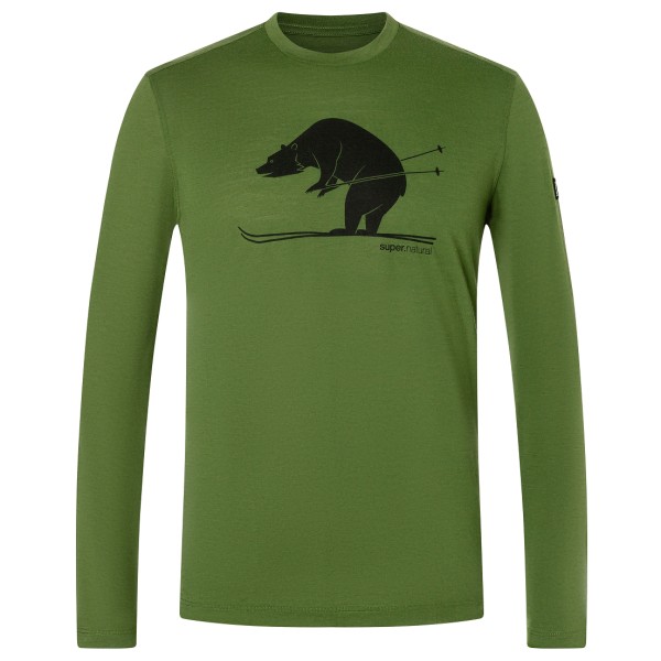 super.natural - Ski Karl L/S - Longsleeve Gr M oliv super.natural - Ski Karl L/S - Longsleeve Gr M oliv von Super.Natural