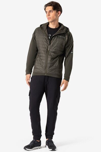 super.natural Sportjacke M WARM UP ALOOF JACKET Merino Jacke mit Primaloft Bio Softshell von Super.Natural