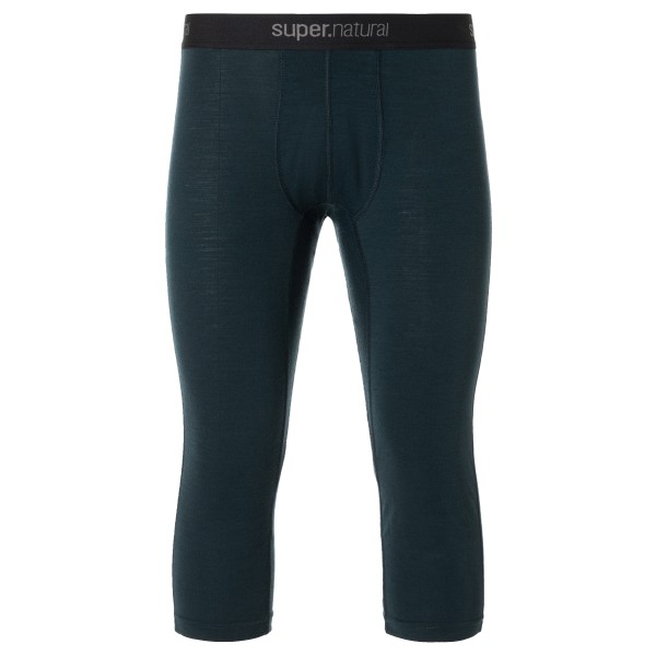 super.natural - Tundra 175 Tight 3/4 - Lange Unterhose Gr 46 - S;48/50 - M;52 - L;54 - XL;56 - XXL;58 - 3XL blau;schwarz von Super.Natural