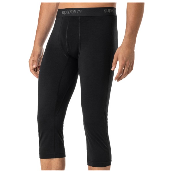 super.natural - Tundra 175 Tight 3/4 - Lange Unterhose Gr 48/50 - M schwarz von Super.Natural