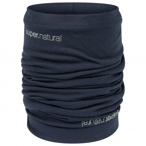 super.natural - Wanderlust Neckwarmer - Schlauchschal Gr One Size blau von Super.Natural